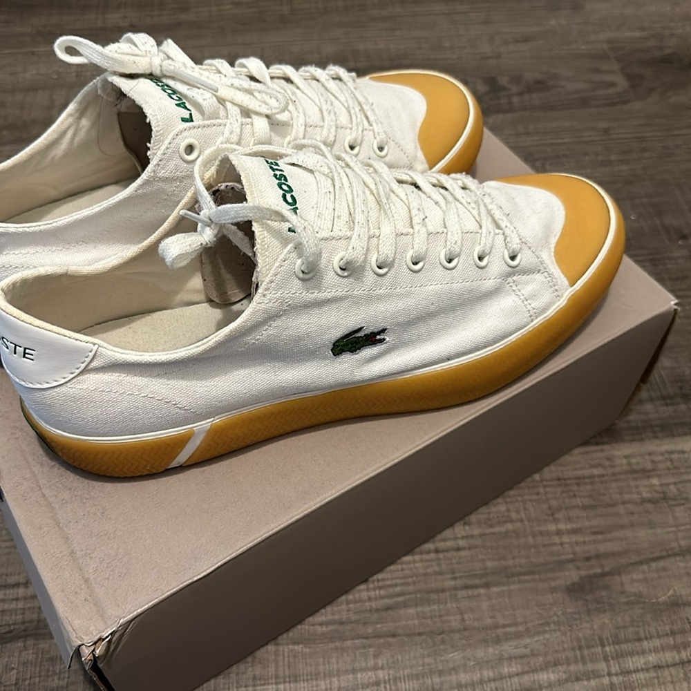 LACOSTE gum sole sneakers - Picture 3 of 6